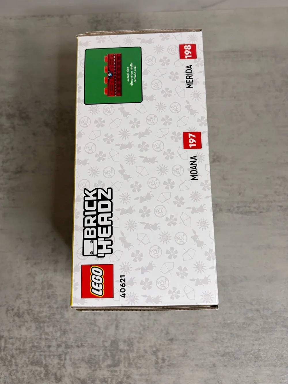 Lego Disney BrickHeadz Moana and Merida Set (#40621)
